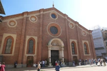 Outsiide of Church connected to