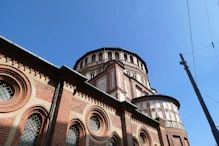 Outsiide of Church connected to