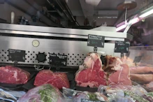Butcher shop display