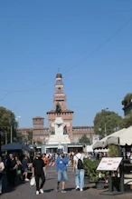 View towards Castle from main street