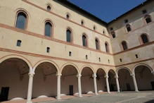 Inner courtyard with cloister