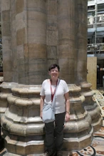 Column with Robyn to give a better appreciation of size