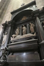 A tomb of bishop without the body
