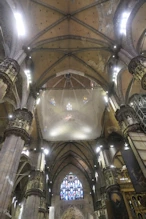Safety net over the central dome