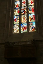 Stained glass window