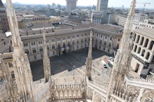 View over museums