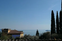 View over lake