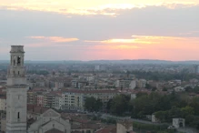 Setting sun