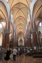 Looking down to high altar