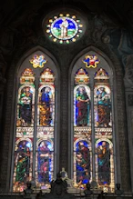 Stained glass window