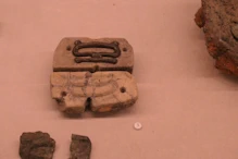 Bronze age mould for belt buckle