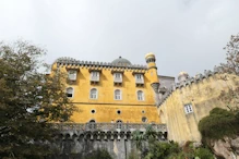 Looking up to the palace