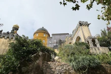 Looking up to the palace