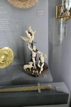 Ivory carving of the sacrifice of Abraham