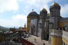 Front of palace from terrace
