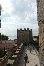 View from tower to wall walk