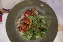 Chicken saltabocca