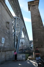 Luis Bridge with pier from oder bridge