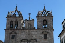 Cathedral bell towers with open work at top