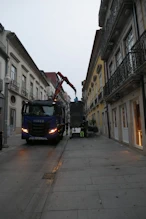Some rubbish bins in Porto are much bigger than they seem