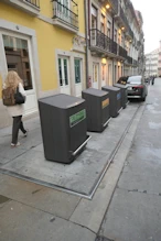 Some rubbish bins in Porto are much bigger than they seem