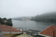 A beach on the river