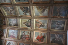 The old chapel ceiling