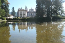 The Casa reflected in the pool