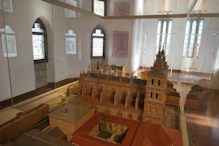 Model of palace and cathedral