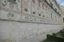 Heads along side
