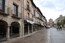 Colonnade in main street