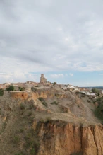 The Romanesque Church from the ravine