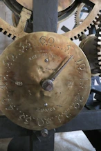 Clock mechhanism dated 1780 and 1908