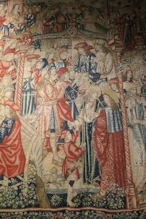 Beautiful wool and silk tapestriies from late 1400s and early 1500s