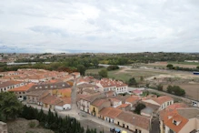 View from wall showing the high position