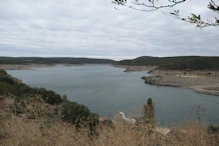 View over lake