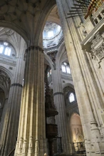 Columns and pulpit