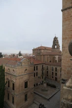 View from part way up bel tower