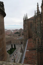 Looking down to square