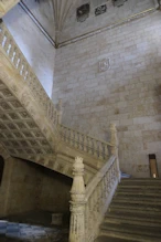 Elegant stair to upper level of cloister