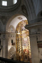 View to main altar of church