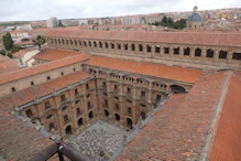 View over cloister