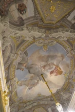 Painted ceiling