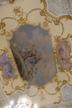 Painted ceiling