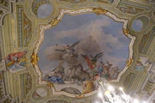 Painted ceiling