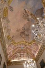 Painted ceiling