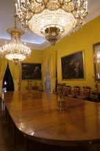 The formal dining table