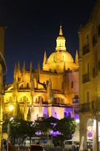 Cathedral floodlit