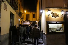 Business around the restaurant