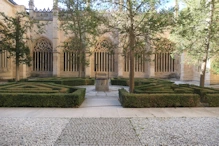 The cloister yard